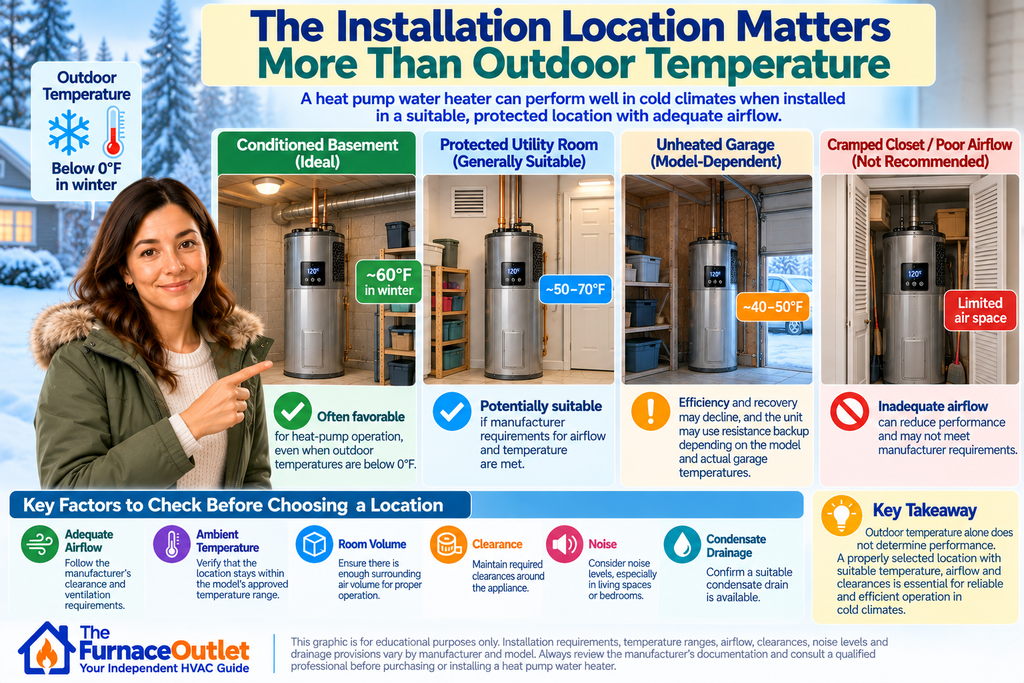 The Installation Location Matters More Than Outdoor Temperature