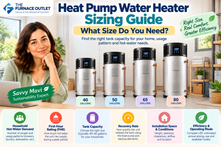 Heat Pump Water Heater Sizing Guide: What Size Do You Need?