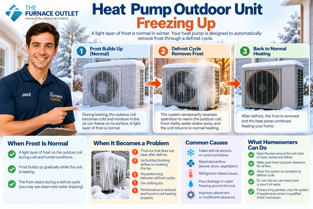 Heat Pump Outdoor Unit Freezing Up
