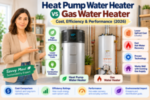 Heat Pump Water Heater vs Gas Water Heater: Cost, Efficiency & Performance (2026)