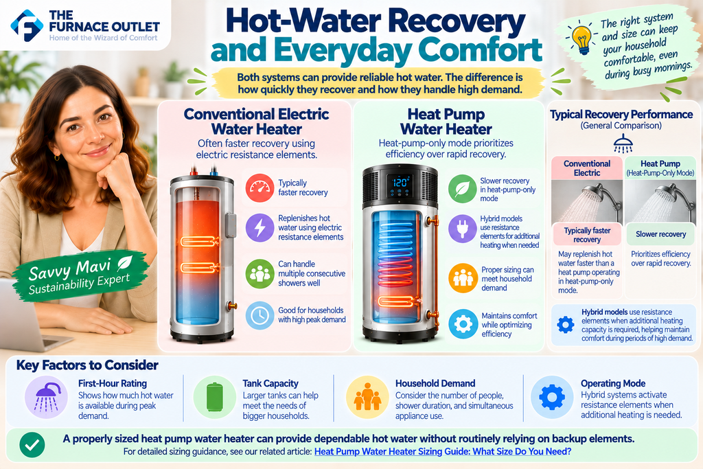 Hot-Water Recovery and Everyday Comfort