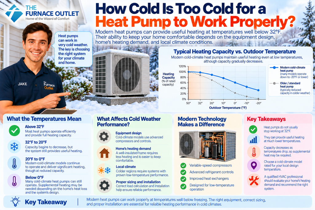How Cold Is Too Cold for a Heat Pump to Work Properly