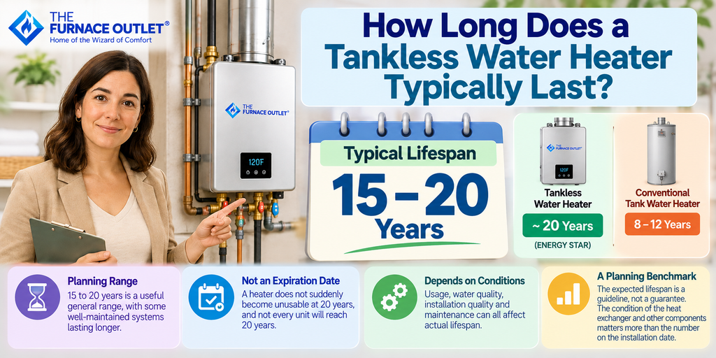 How Long Does a Tankless Water Heater Typically Last