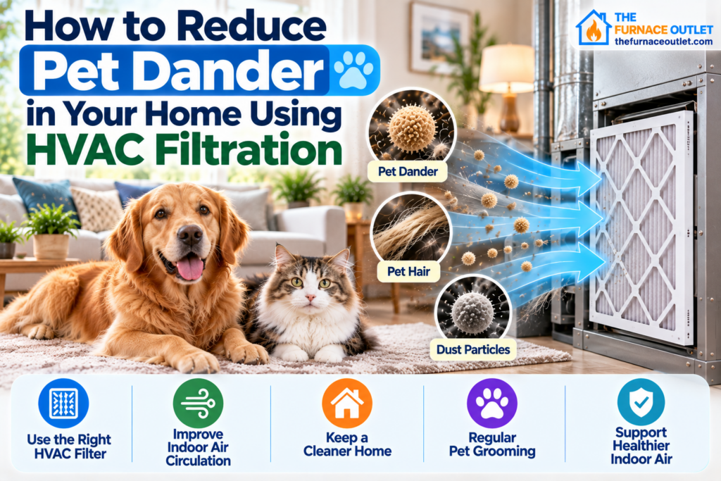 How to Reduce Pet Dander in Your Home Using HVAC Filtration