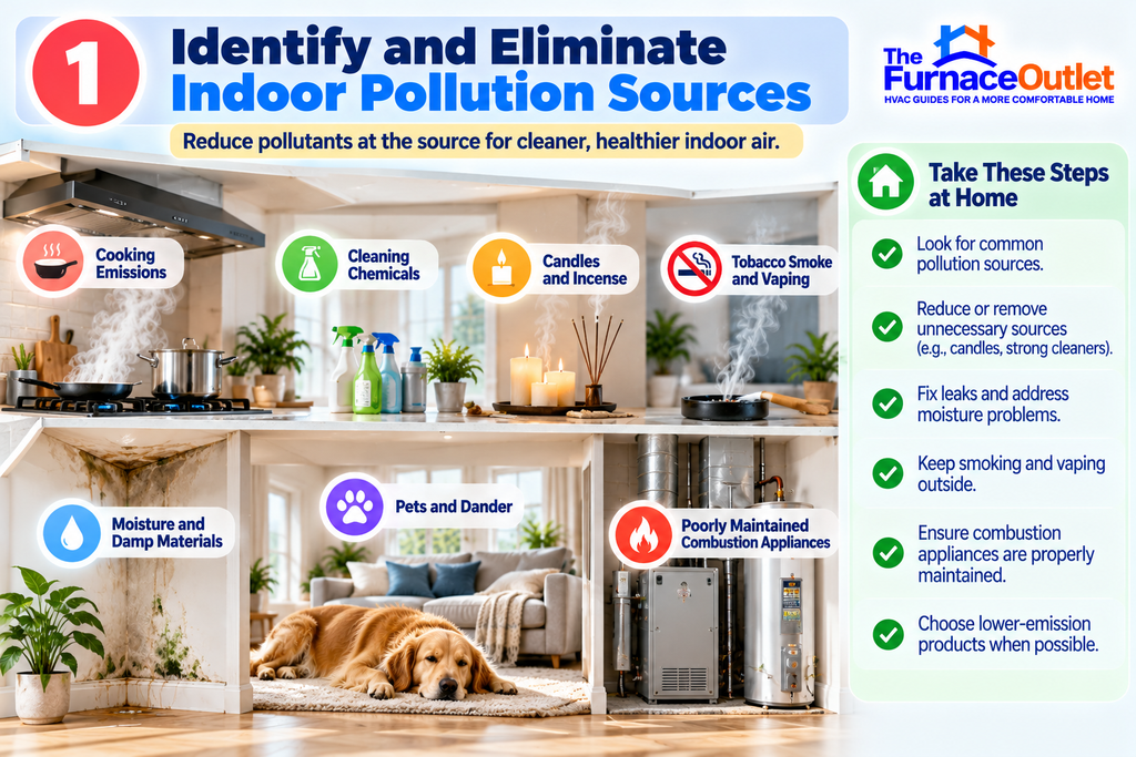 1. Identify and Eliminate Indoor Pollution Sources