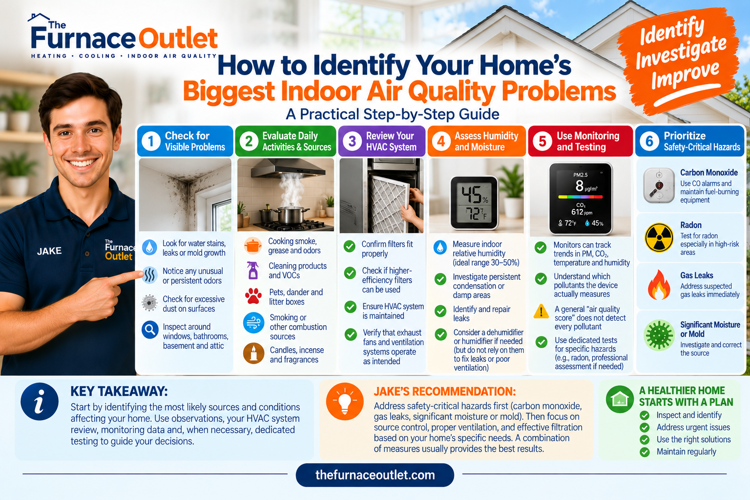 How to Identify Your Home's Biggest Indoor Air Quality Problems