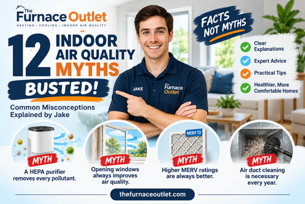 Indoor Air Quality Myths: 12 Common Misconceptions Explained