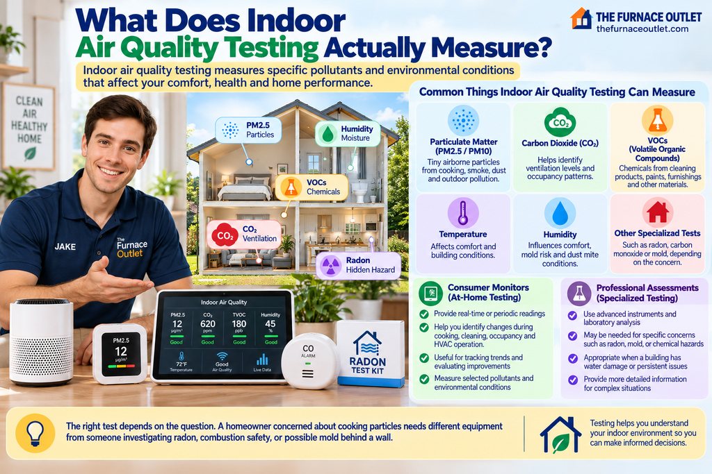 What Does Indoor Air Quality Testing Actually Measure?