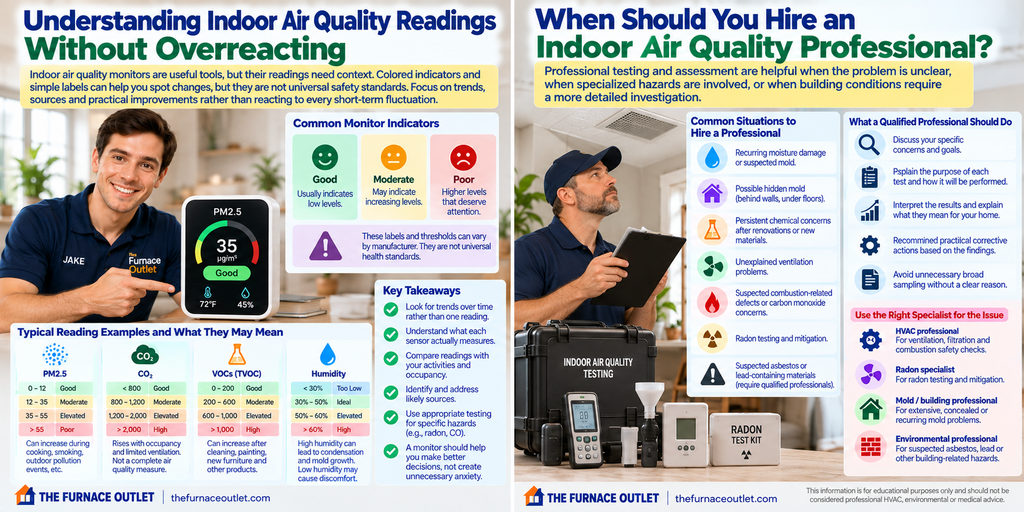 Indoor Air Quality: Readings and Professional Help