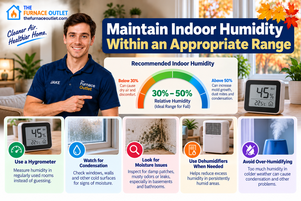 Maintain Indoor Humidity Within an Appropriate Range
