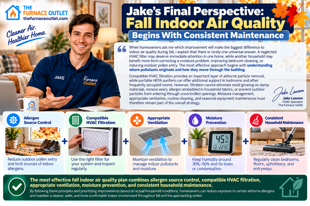 Jake's Final Perspective: Fall Indoor Air Quality Begins With Consistent Maintenance