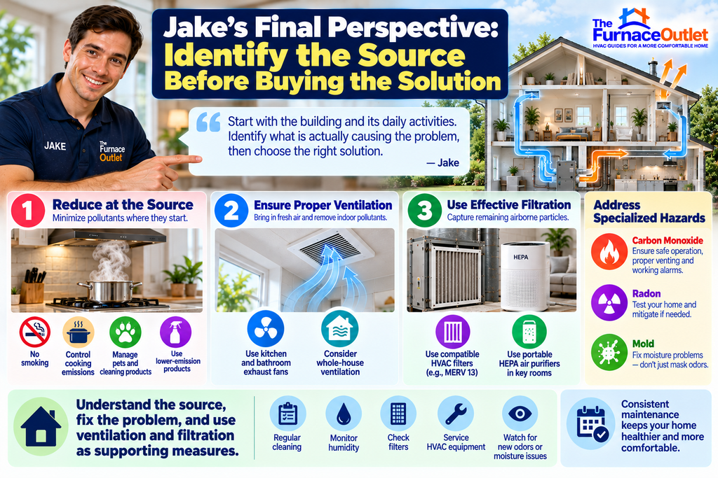 Jake's Final Perspective: Identify the Source Before Buying the Solution