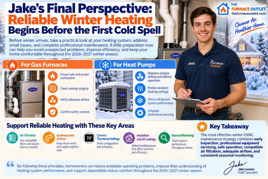 Jake's Final Perspective: Reliable Winter Heating Begins Before the First Cold Spell