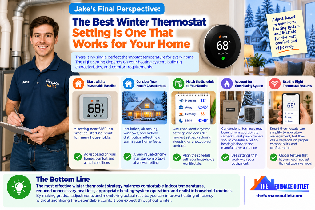 Jake's Final Perspective: The Best Winter Thermostat Setting Is One That Works for Your Home