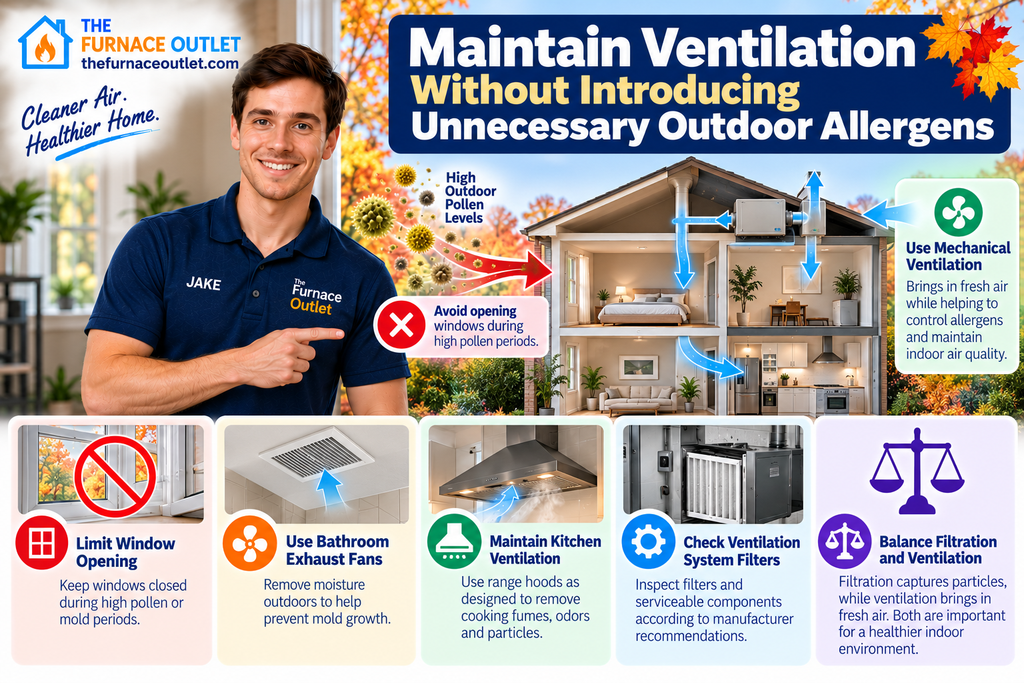 Maintain Ventilation Without Introducing Unnecessary Outdoor Allergens