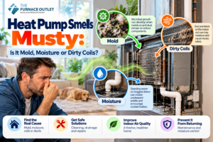 Heat Pump Smells Musty: Is It Mold, Moisture or Dirty Coils