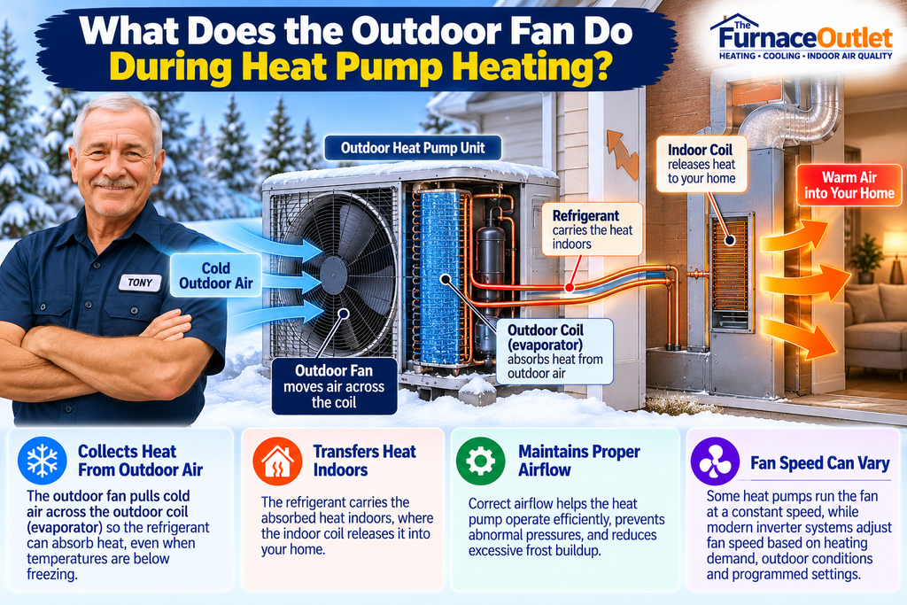 What Does the Outdoor Fan Do During Heat Pump Heating?