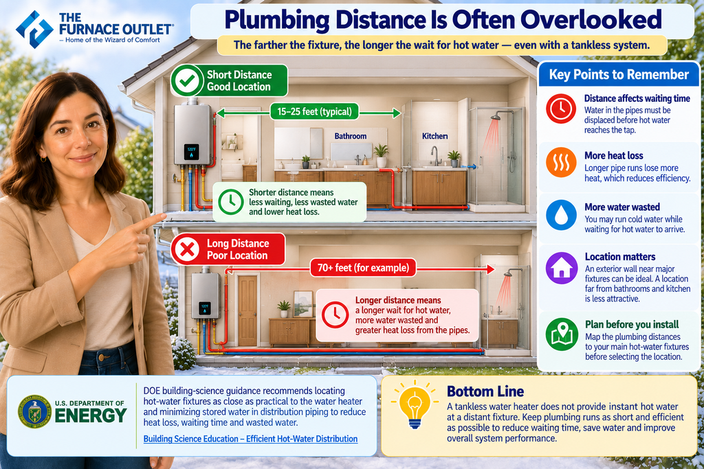 Plumbing Distance Is Often Overlooked