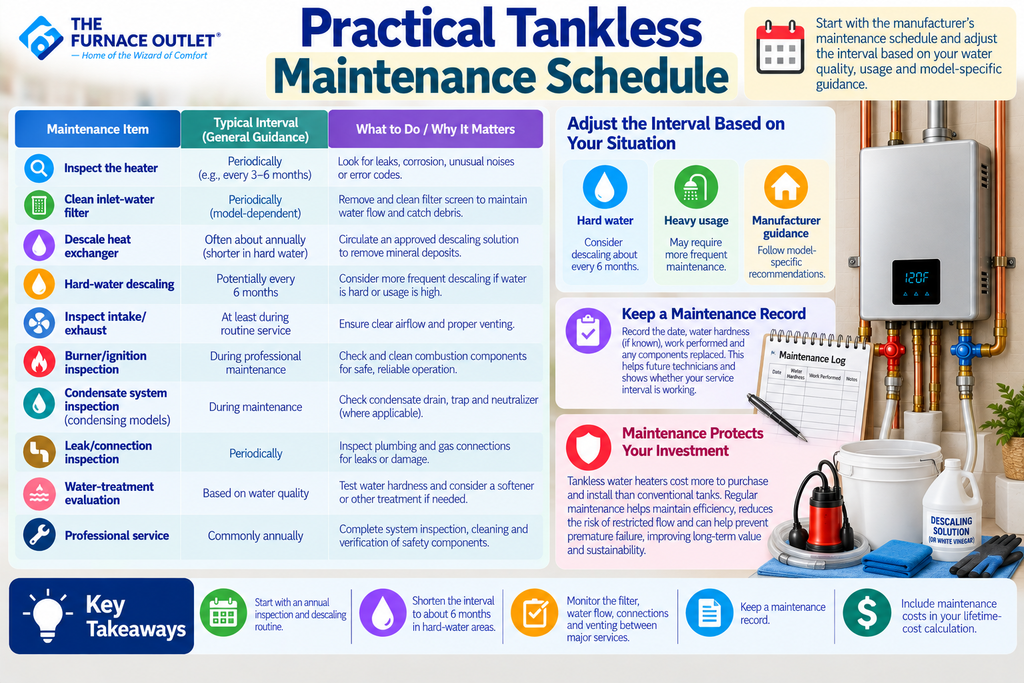 Practical Tankless Maintenance Schedule