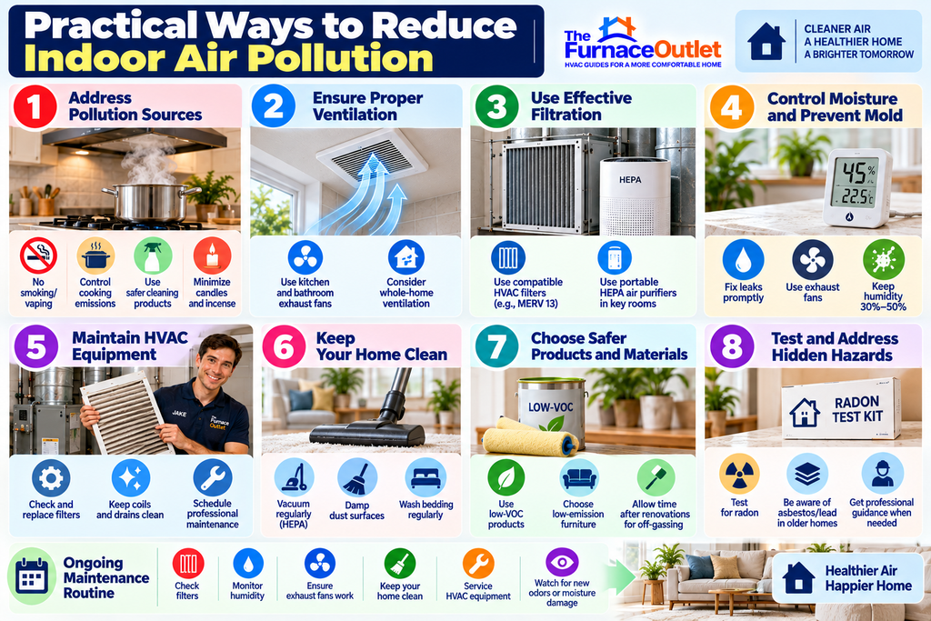 Practical Ways to Reduce Indoor Air Pollution