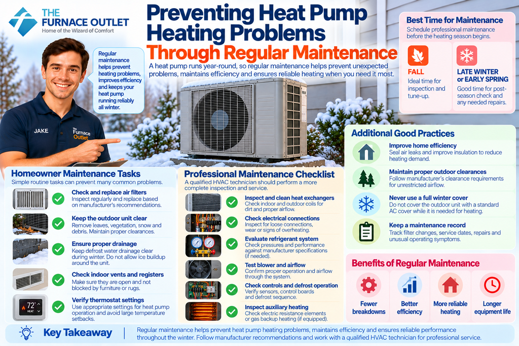 Preventing Heat Pump Heating Problems Through Regular Maintenance