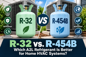 R-32 vs. R-454B: Which A2L Refrigerant Is Better for Home HVAC Systems