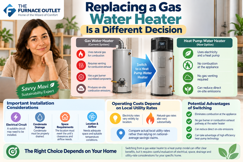 Replacing a Gas Water Heater Is a Different Decision