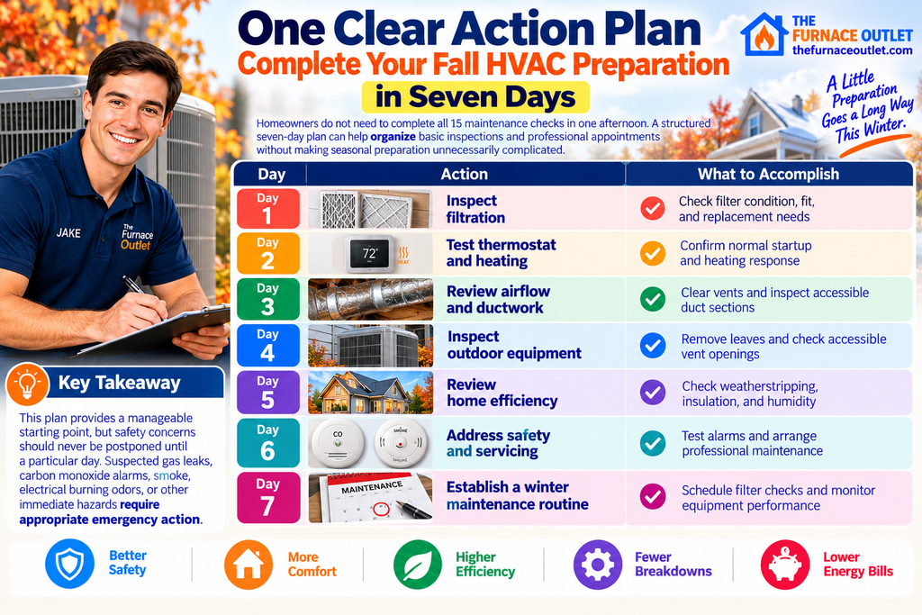 One Clear Action Plan: Complete Your Fall HVAC Preparation in Seven Days