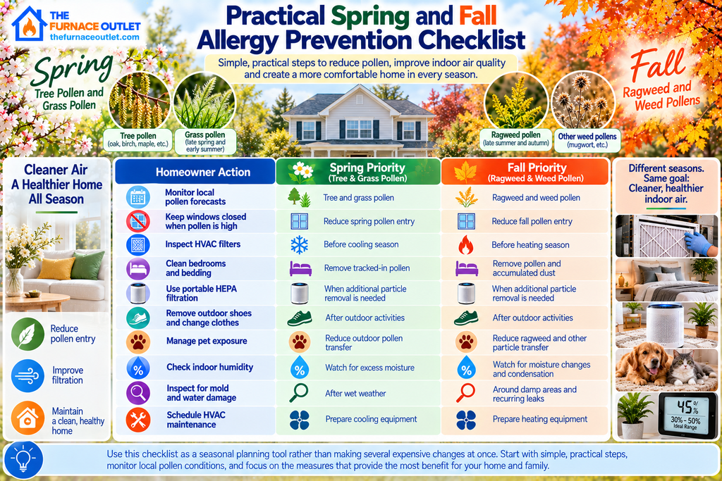 Practical Spring and Fall Allergy Prevention Checklist