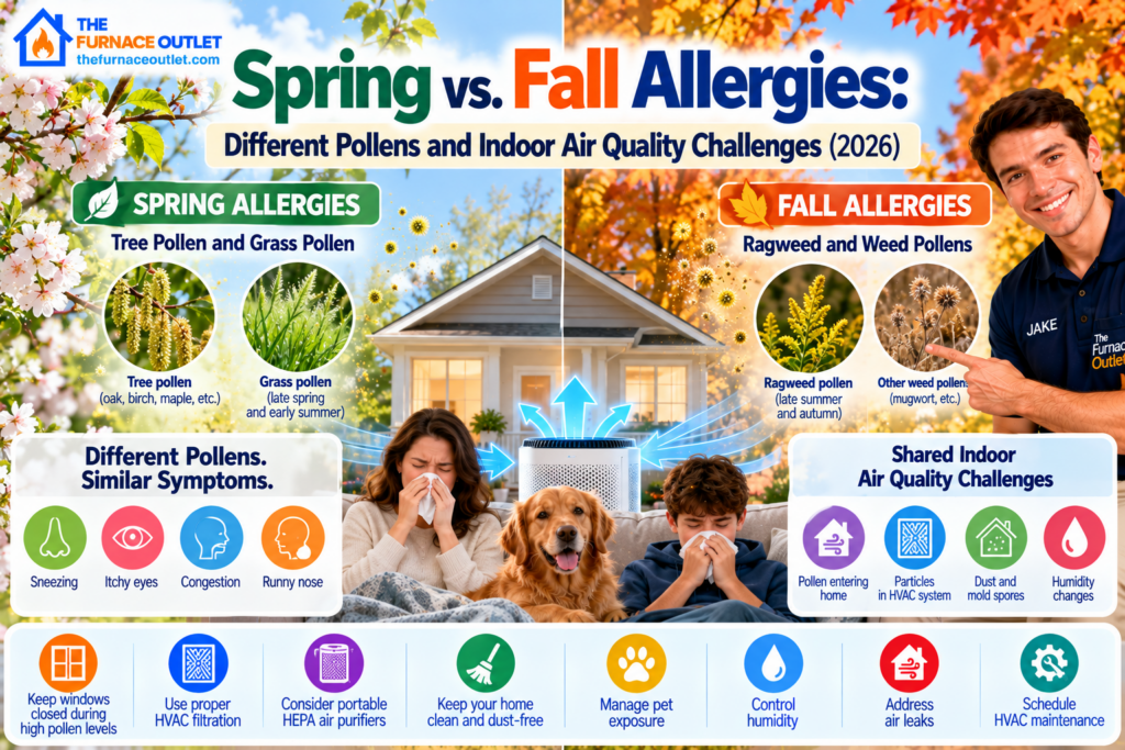 Spring vs. Fall Allergies: Different Pollens and Indoor Air Quality Challenges (2026)