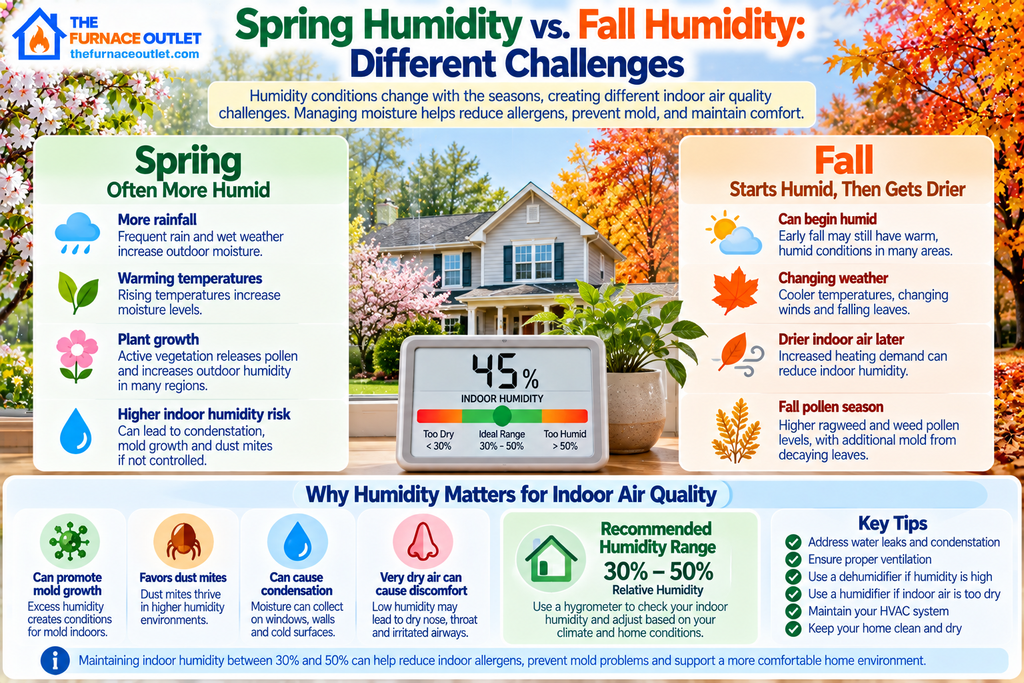 Spring Humidity vs. Fall Humidity: Different Challenges