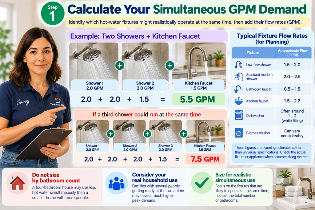 Step 1 Calculate Your Simultaneous GPM Demand