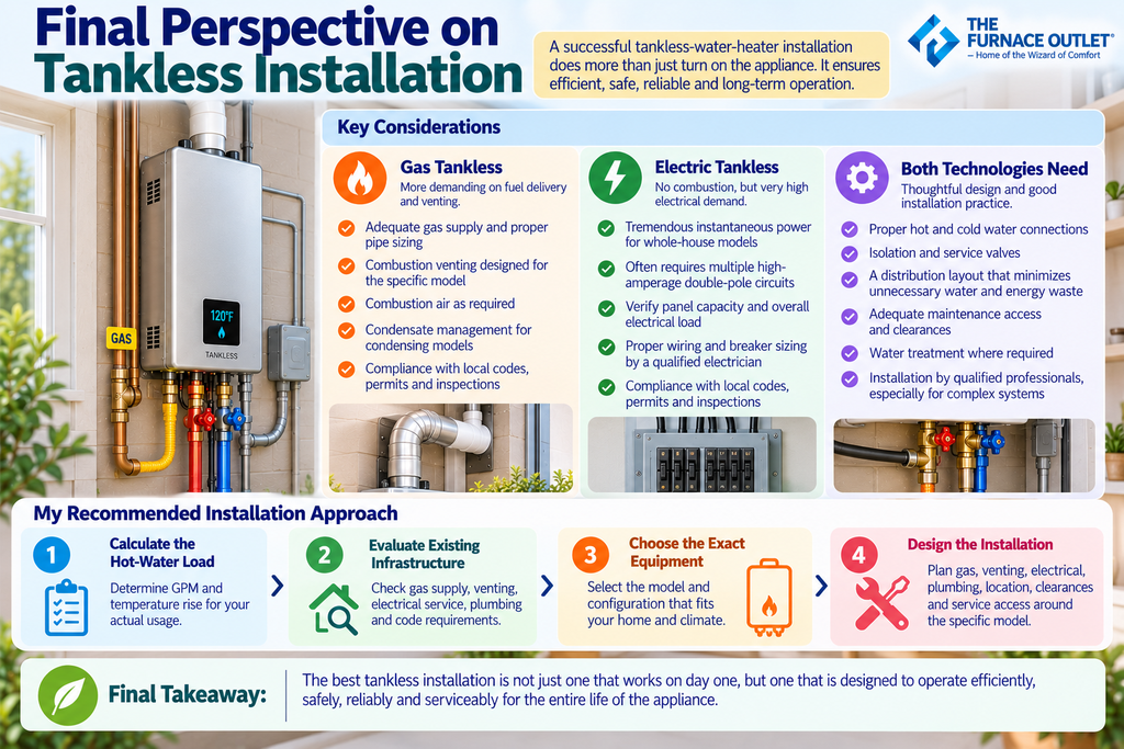 Perspective on Tankless Installation