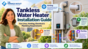 Tankless Water Heater Installation Guide: Gas Lines, Venting, Electrical & Plumbing Requirements