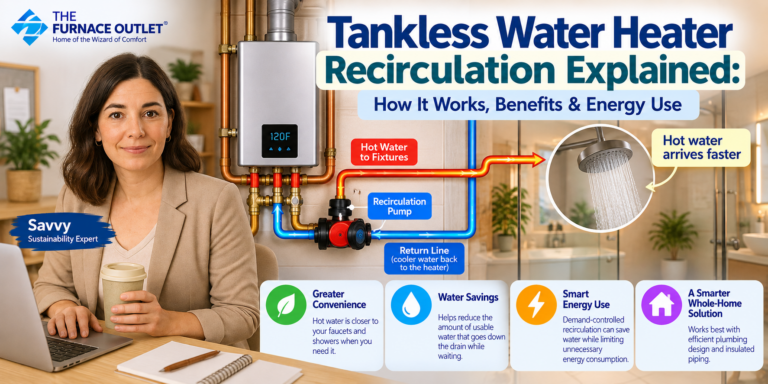 Tankless Water Heater Recirculation Explained: How It Works, Benefits & Energy Use