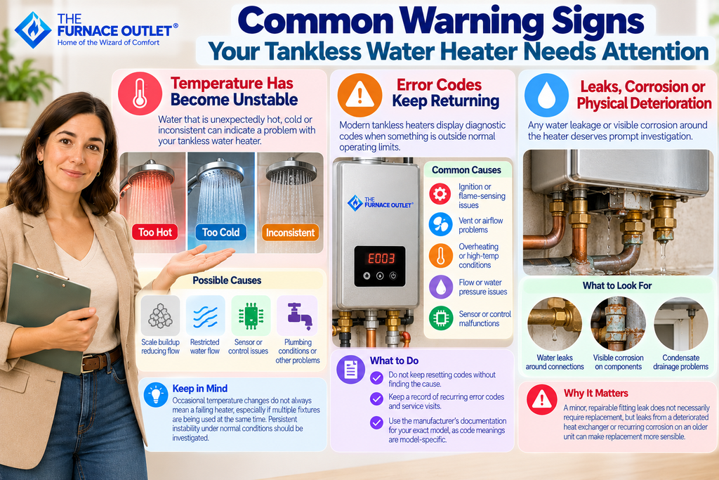 Tankless Water Heater Warning Signs