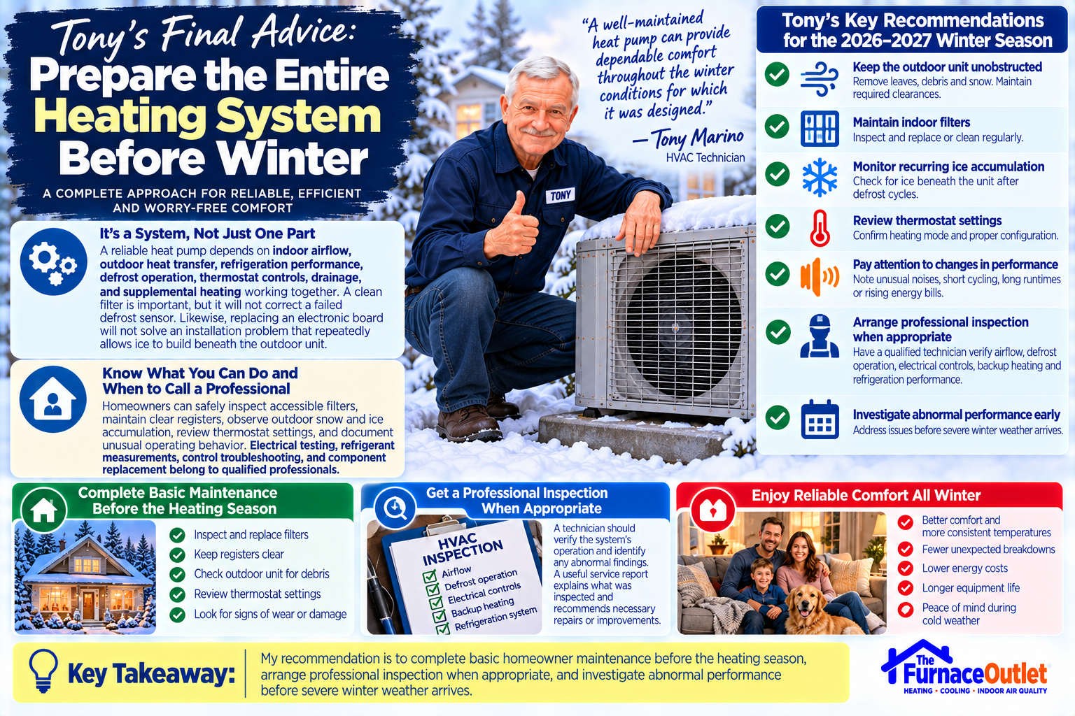 Tony's Final Advice: Prepare the Entire Heating System Before Winter