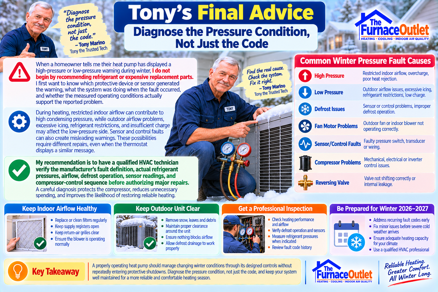 Tony's Final Advice: Diagnose the Pressure Condition, Not Just the Code