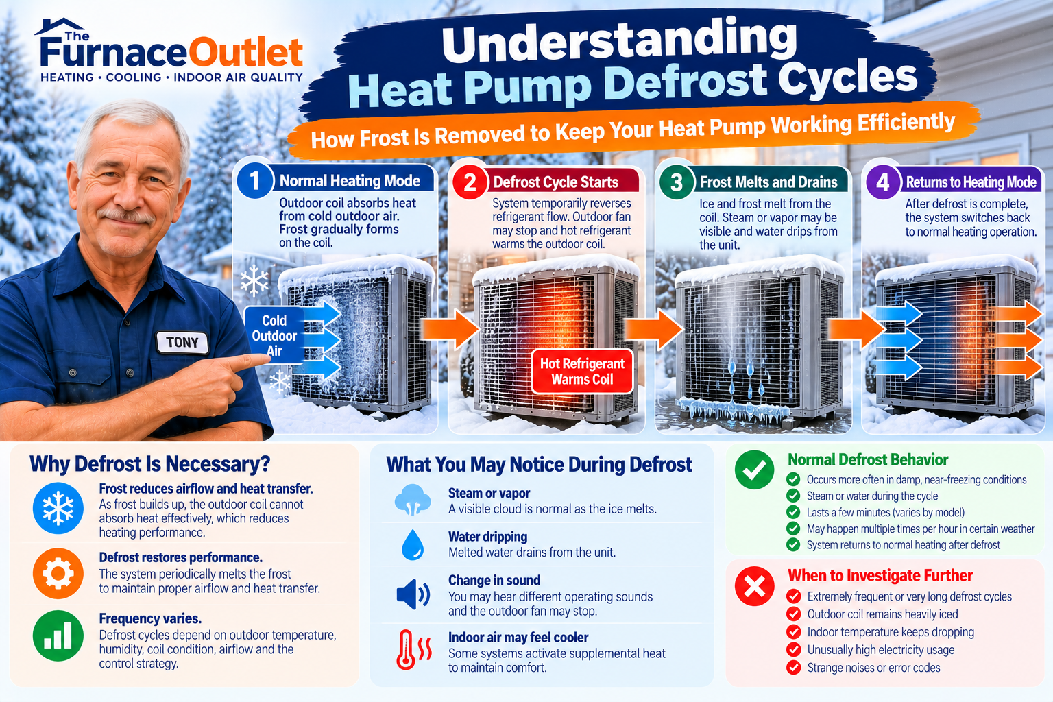 Understanding Heat Pump Defrost Cycles