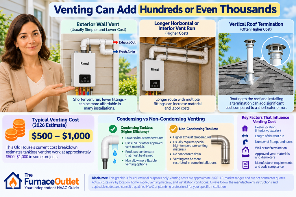 Venting Can Add Hundreds or Even Thousands