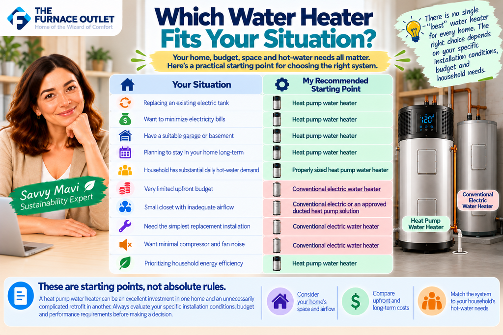 Which Water Heater Fits Your Situation