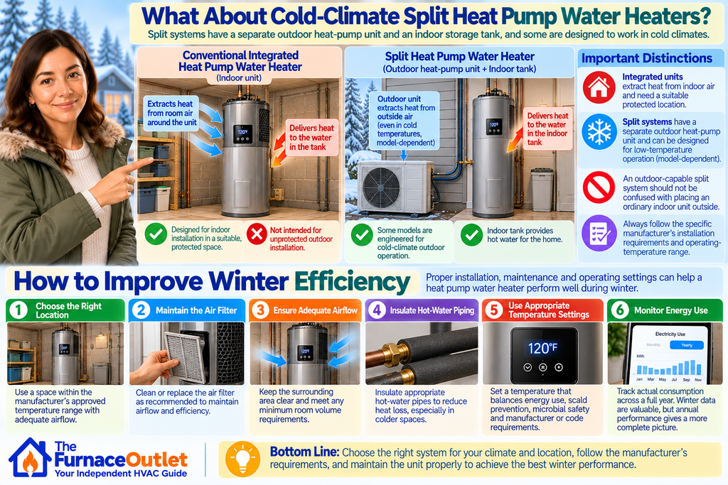 What About Cold-Climate Split Heat Pump Water Heaters