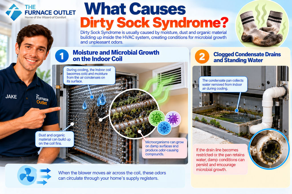 What Causes Dirty Sock Syndrome
