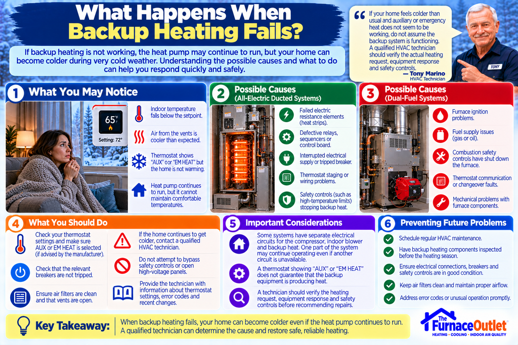What Happens When Backup Heating Fails?