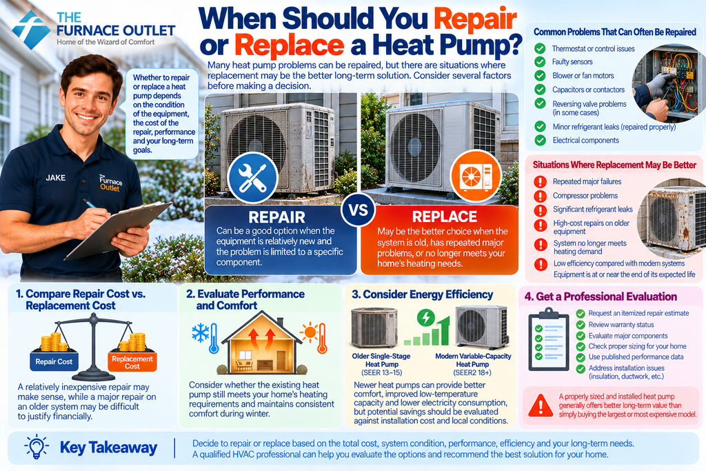 When Should You Repair or Replace a Heat Pump