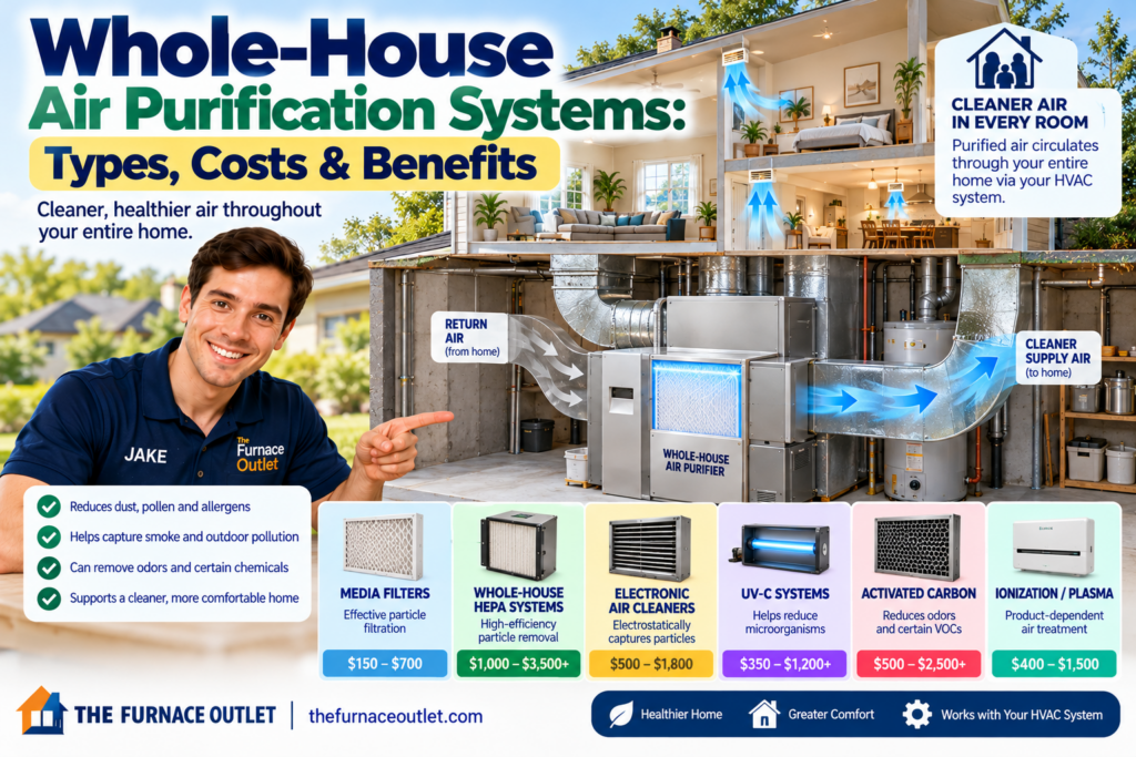 Whole-House Air Purification Systems: Types, Costs & Benefits