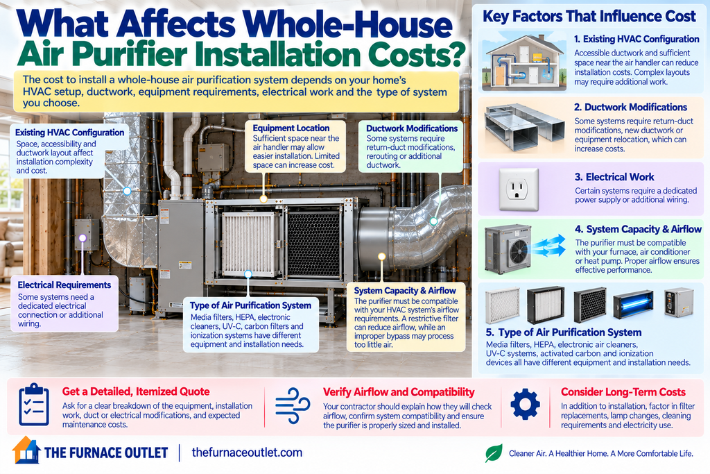 What Affects Whole-House Air Purifier Installation Costs?