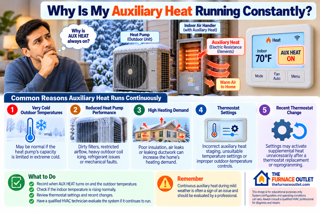 Why Is My Auxiliary Heat Running Constantly