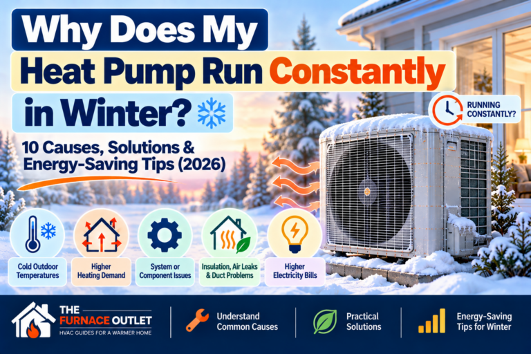Why Does My Heat Pump Run Constantly in Winter? 10 Causes, Solutions & Energy-Saving Tips (2026)