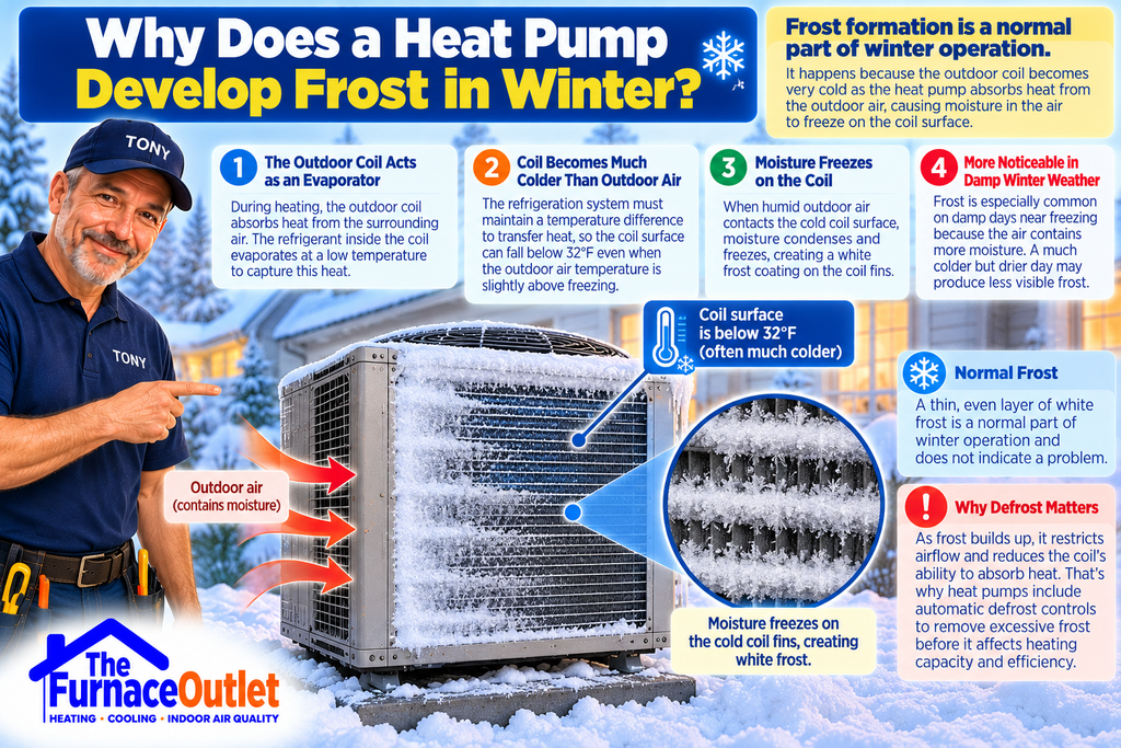 Why Does a Heat Pump Develop Frost in Winter?